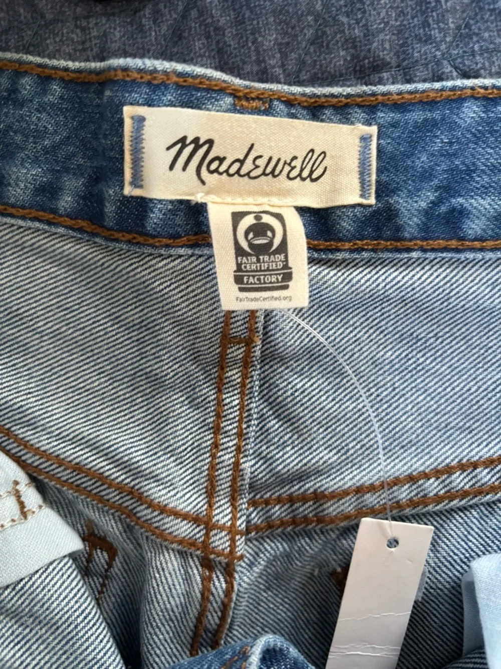 Madewell Long Denim Shorts